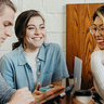 People in a meeting