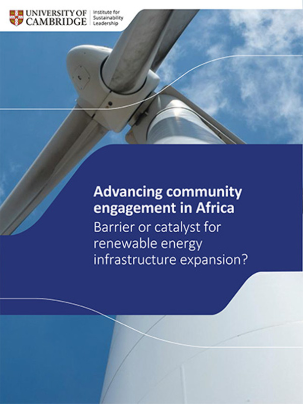 Advancing community engagement in Africa cover