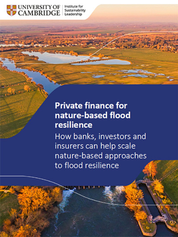 flood resilience front page cover