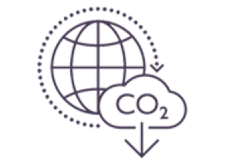 Low carbon icon
