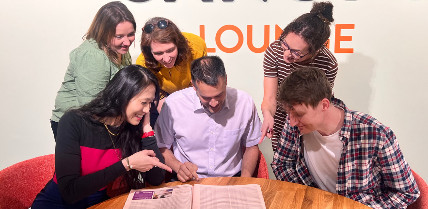 The Canopy Team reading the financial times 2026