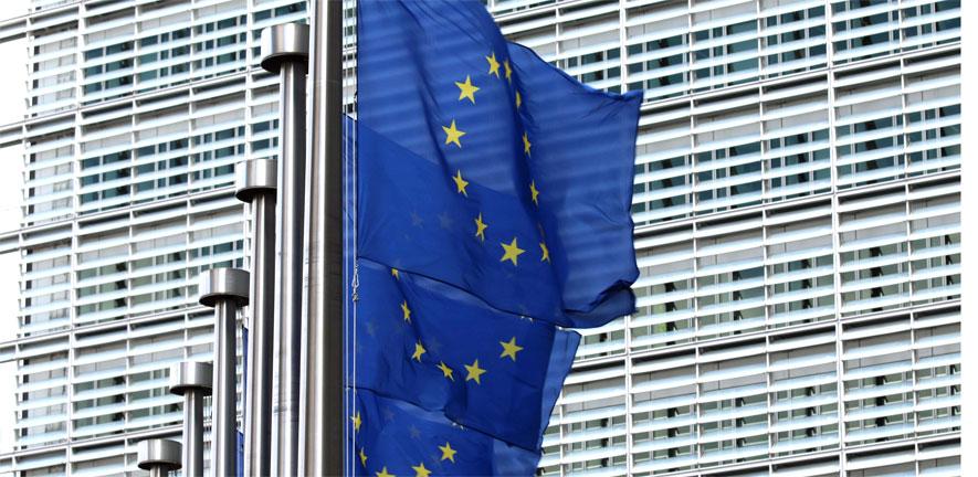 EU flags EU flags