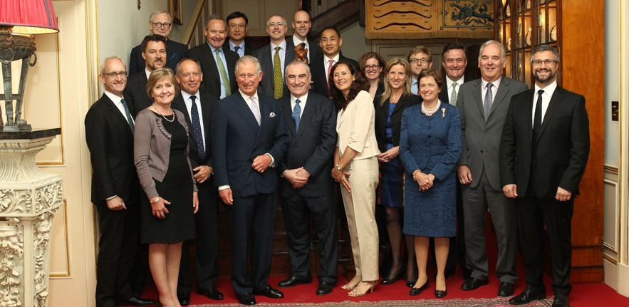Senior leaders from the Corporate Leaders Groups with HRH The Prince of Wales, June 2013.jpg
