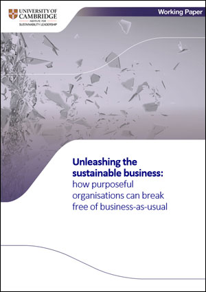 how purposeful organisations can break free of business-as-usual
