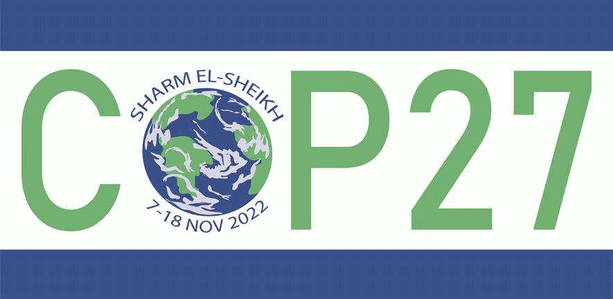 COP 27 in Sharm El-Sheikh, Egypt. 7-18 november 2022