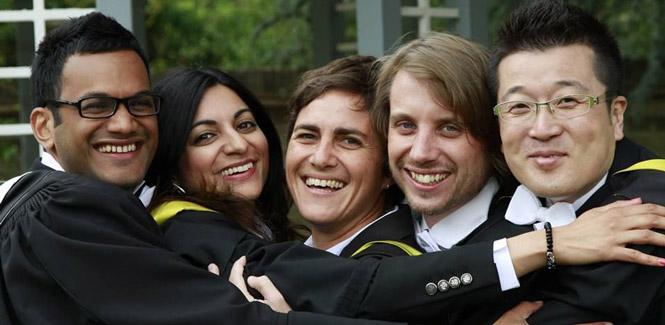 Graduation of Master's Students; photo credit Neal Mehta, MSt 2010–12